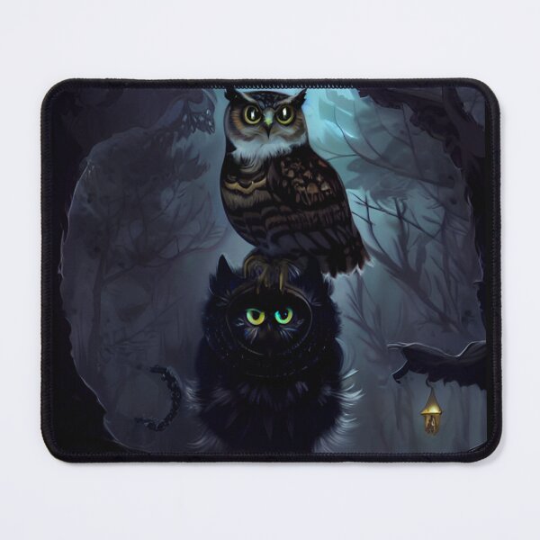 Item preview, A Cat And An Owl designed and sold by Bashini.