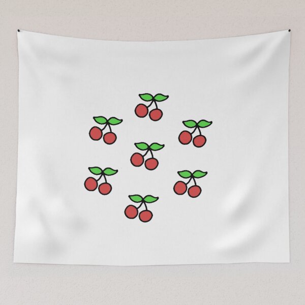 Item preview, cherries sticker designed and sold by ChloeArtDesigns.