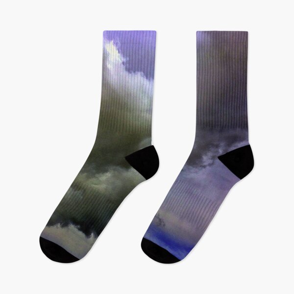 Item preview, Purple Puffy Storm Clouds - Cloudy Day designed and sold by Ric1926.