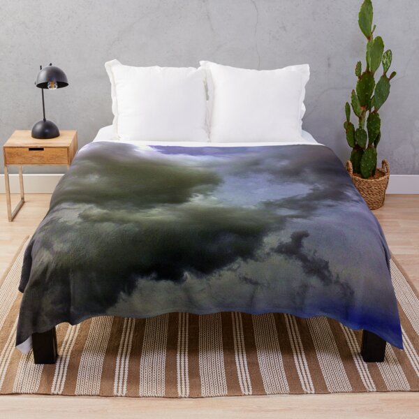 Item preview, Purple Puffy Storm Clouds - Cloudy Day designed and sold by Ric1926.