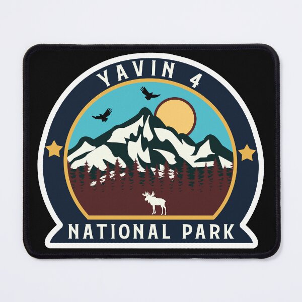 Item preview, Yavin 4 National Park-Vintage designed and sold by Road-tees.