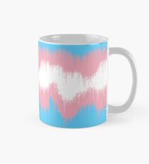 Transgender flag drips Mug