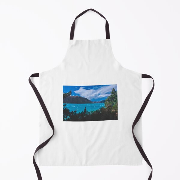 Item preview, Lake Colerdige, New Zealand, nature, blue sky turquoise mountains designed and sold by marie-inks.