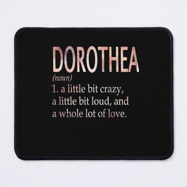 Item preview, Dorothea Girl Name Definition designed and sold by BrookHBung.