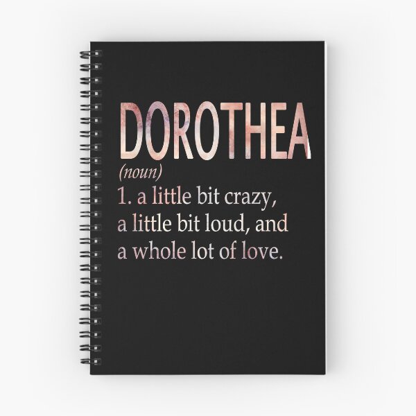 Artikelvorschau, Definition des Mädchennamens Dorothea entworfen und verkauft von BrookHBung.
