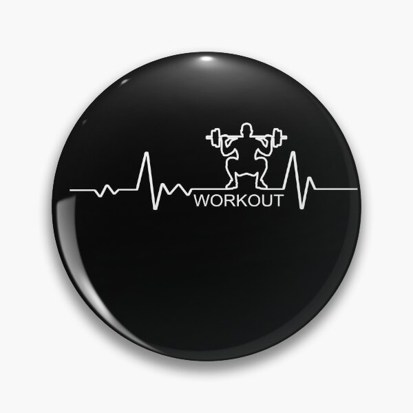 Item preview, Fitness Shirt - Workout Heartbeat Ecg designed and sold by strokli.
