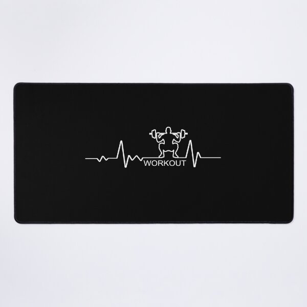 Item preview, Fitness Shirt - Workout Heartbeat Ecg designed and sold by strokli.
