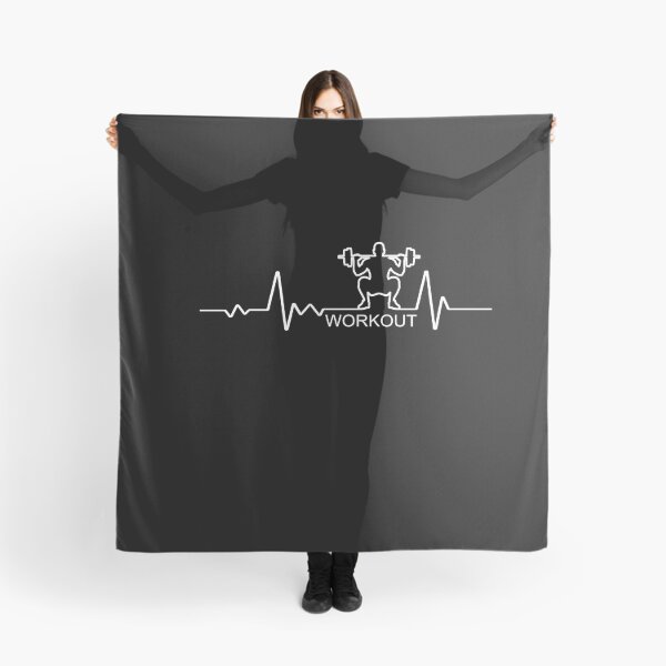 Item preview, Fitness Shirt - Workout Heartbeat Ecg designed and sold by strokli.