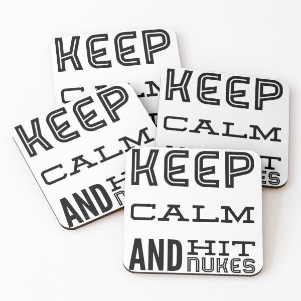Item preview, Keep calm and hit nukes  designed and sold by The  Lifers.