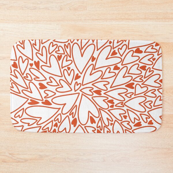 Item preview, Love Storm Orange Hearts designed and sold by marie-inks.