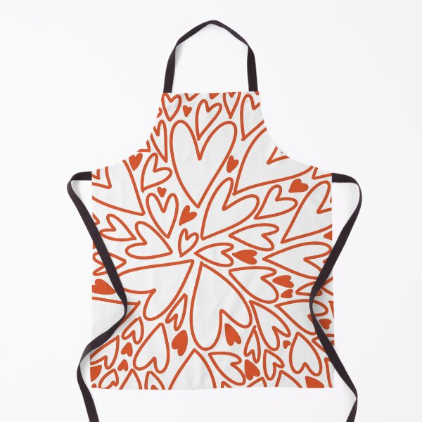 Item preview, Love Storm Orange Hearts designed and sold by marie-inks.