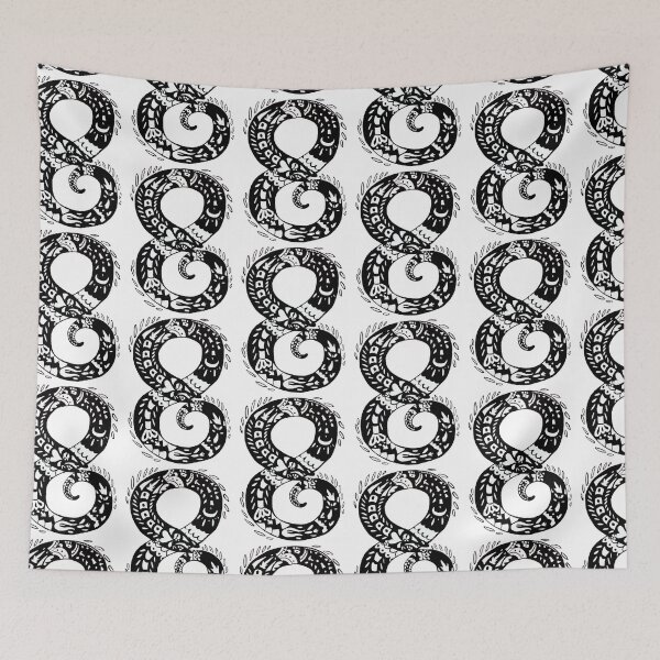 Item preview, Eel (White) Print designed and sold by Reilly Branson.