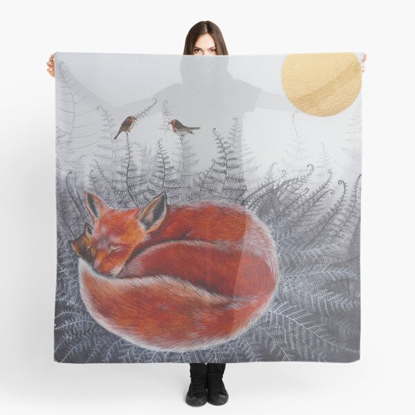Item preview, The fox, her cub and the Robins designed and sold by samcannon.