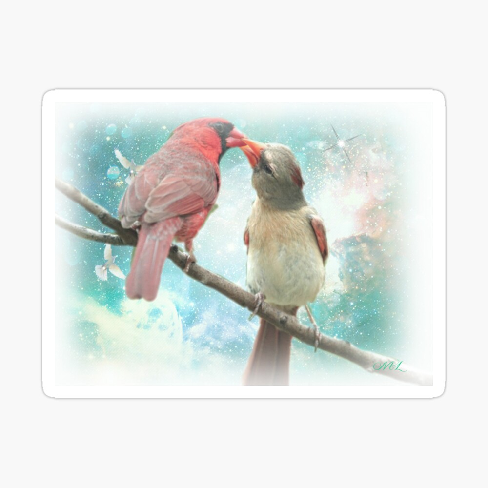 good morning little love birds tapestry by marieluise58 redbubble redbubble