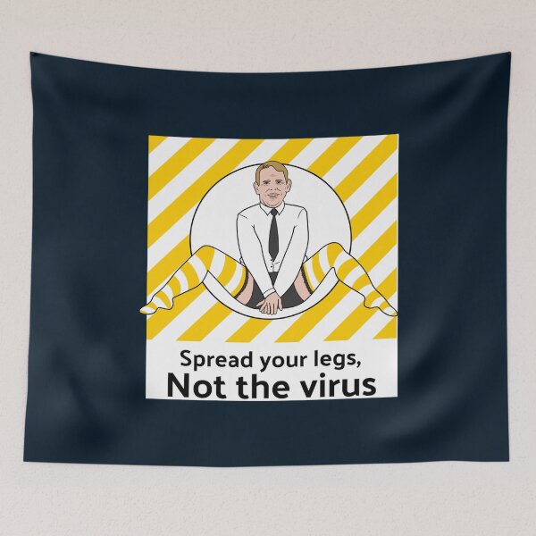 Item preview, Chris Hipkins - Spread your legs not the virus    designed and sold by ConkersCreat.