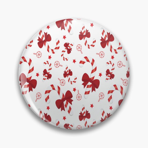 Item preview, Red White Candy Cane and Ribbons Christmas theme pattern designed and sold by wildberriesph.