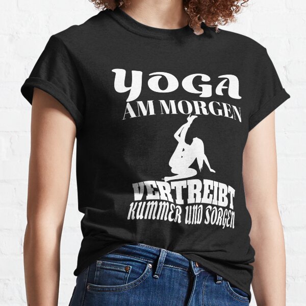 Funny Yoga Shirt - Never Underestimate The Power Of A Woman With A