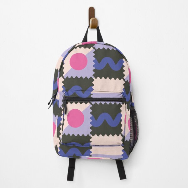 Item preview, Checkered board with zig-zag detail, waves and dots designed and sold by IlustraDeni.