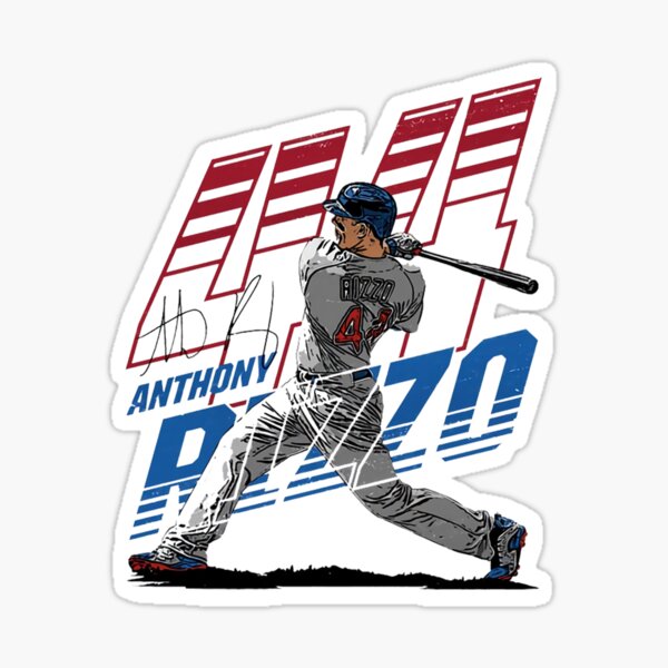 Anthony Rizzo #44 Bats Ready Sticker for Sale by BoxPocket18