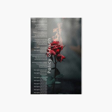 Artikel-Vorschau von Politik der Wahrheit Depeche Mode Album Violator Red Rose, designt und verkauft von VincenzoVob.