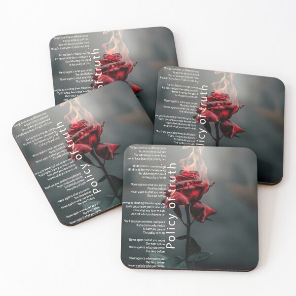 Item preview, Policy of truth Depeche Mode album Violator Red rose designed and sold by VincenzoVob.