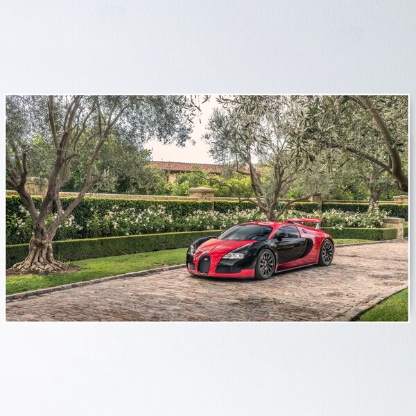 Item preview, Red and Black Veyron Front designed and sold by GrubbsPhoto.
