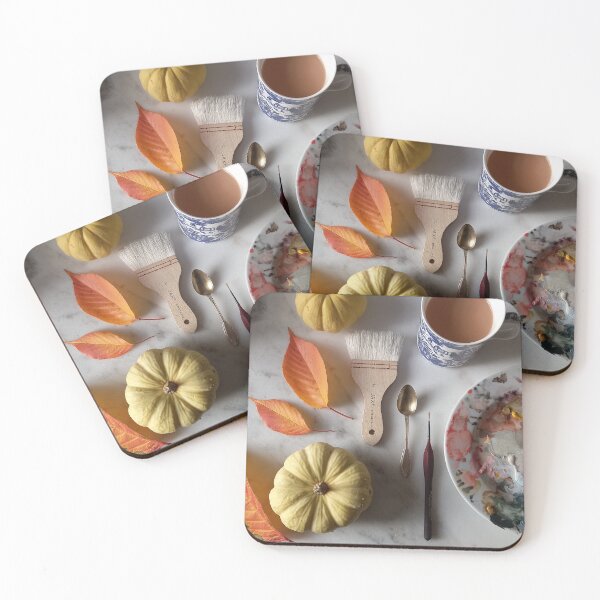 Item preview, Autumn Tea And Paint designed and sold by SarahLoeckerArt.