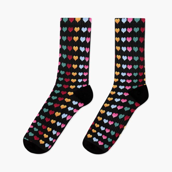 Item preview,  collection of five different colors of hearts designed and sold by STUDIO 888.