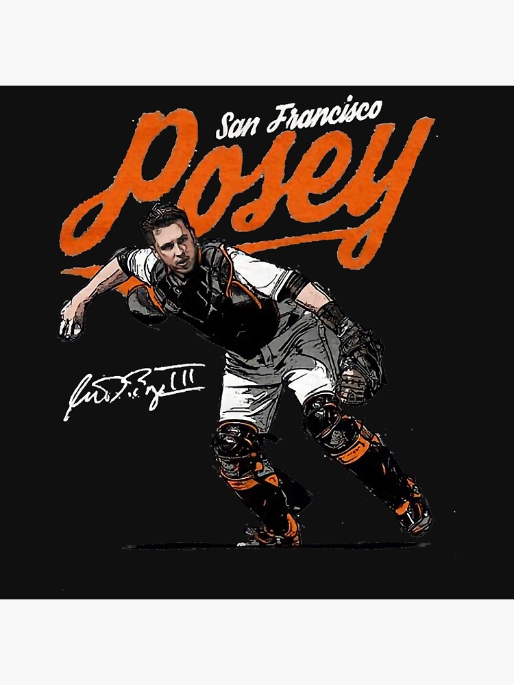 Buster Posey #28 Round The Bases | Art Board Print