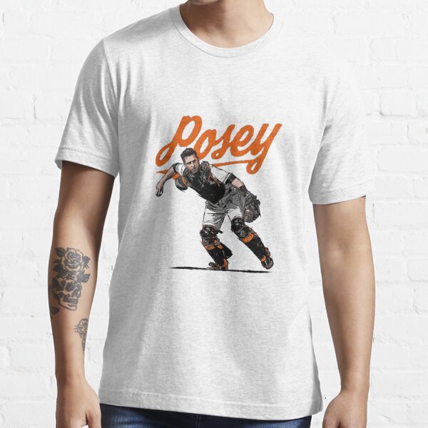 Buster Posey Thou Shall Not Steal Apparel Essential T-Shirt for Sale by  BakrishiJuen