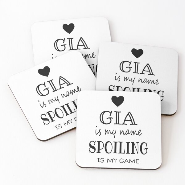 Item preview, Gia Is My Name (Black Version) designed and sold by isrowatia.