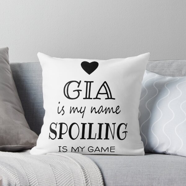 Item preview, Gia Is My Name (Black Version) designed and sold by isrowatia.