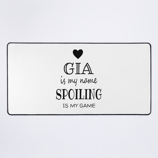 Item preview, Gia Is My Name (Black Version) designed and sold by isrowatia.