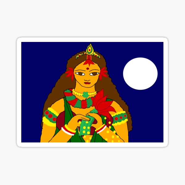 Goddess Lakshmi October 2022 Sticker