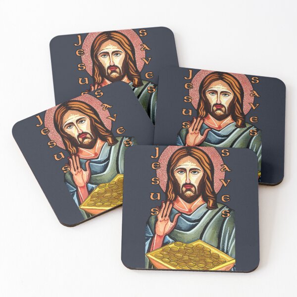 Artikelvorschau, JESUS RETTET für einen regnerischen Tag (#03) entworfen und verkauft von SolidEarthArt.