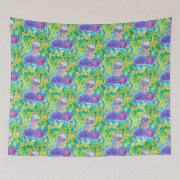 Item preview, The Garden of Your Mind Watercolor designed and sold by TurnipWilson.