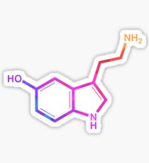 Serotonin - Rainbow Sticker