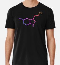 Serotonin - Regenbogen Männer Premium T-Shirts