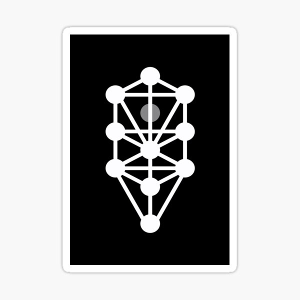 Tree of Life - Monochrome Sticker