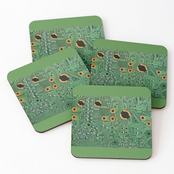 Item preview, Electronics Circuit on PCB Green Printed Circuit Board designed and sold by EngineersArt.