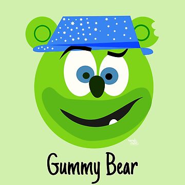 Cool Gummy Bear Art Board Print for Sale by Aurealis