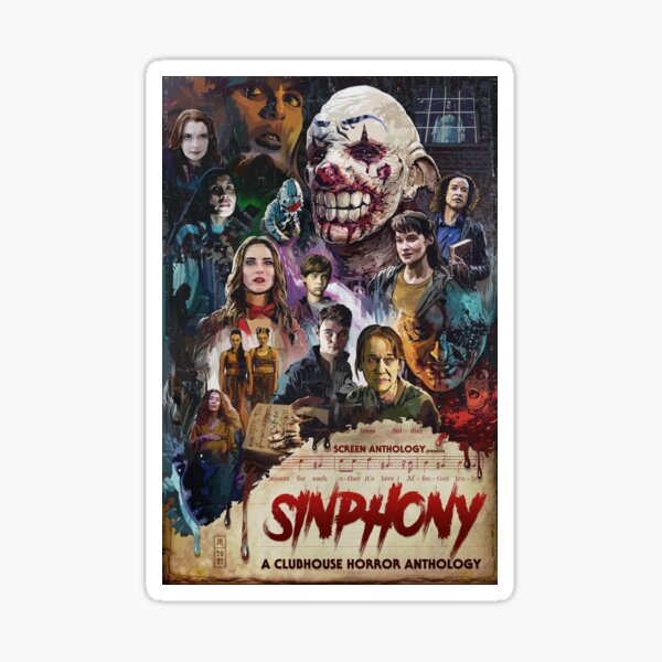 Item preview, Sinphony A Clubhouse Horror Anthology Official Poster designed and sold by Jason Ragosta.