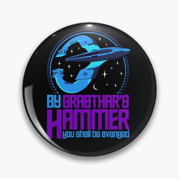Item preview, By Grabthars Hammer, You Shall be Avenged Quote designed and sold by McPod.