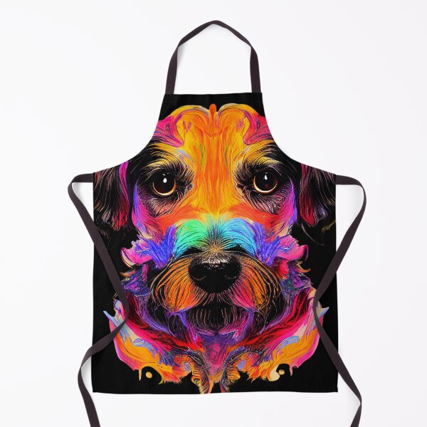 Item preview, Colourful Abstract Dog designed and sold by Bored Art 101.