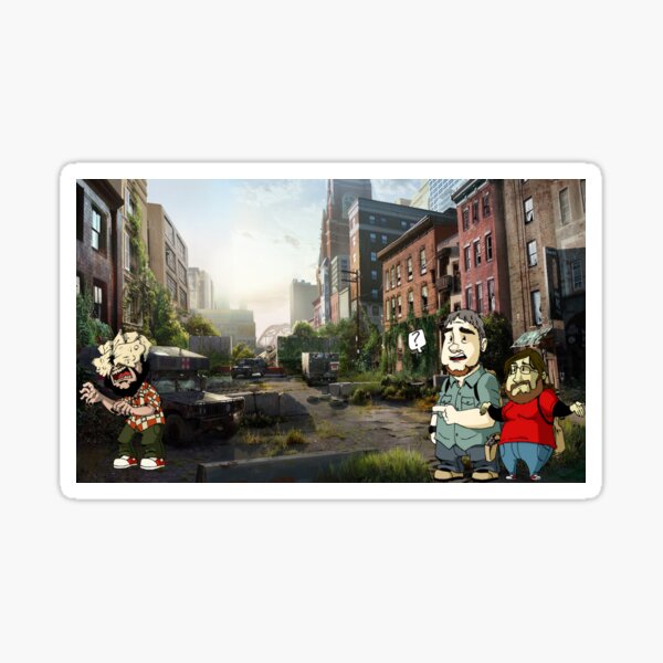Press Pause Radio The Last of Us Stickers Sticker