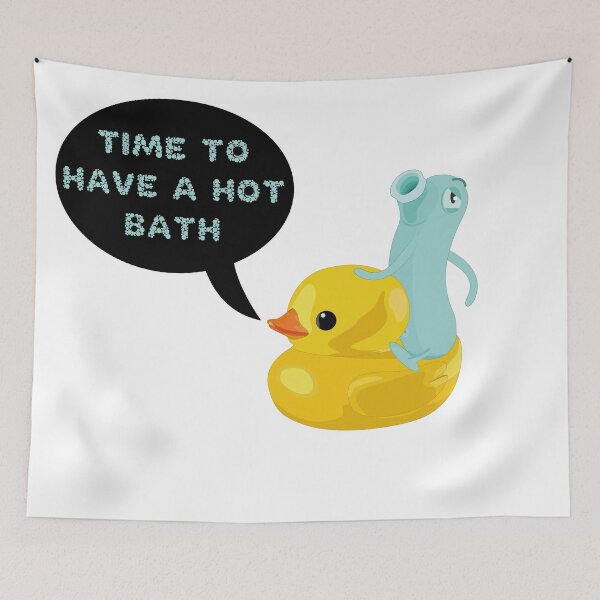 Item preview, Time to have a hot bath designed and sold by Sanctisfyer.