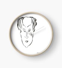 Abstract sketch of face X Clock