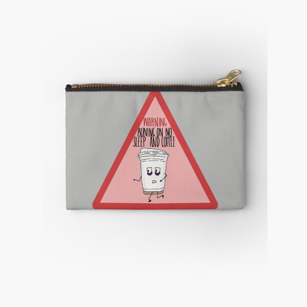 Item preview, Warning! Running on no sleep and coffee designed and sold by personpotato.