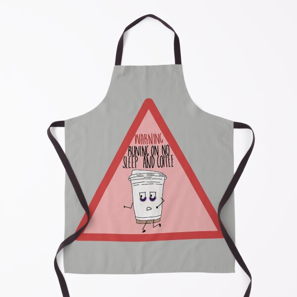 Item preview, Warning! Running on no sleep and coffee designed and sold by personpotato.