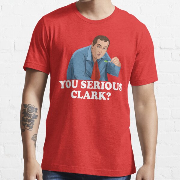 you serious clark mens t shirt